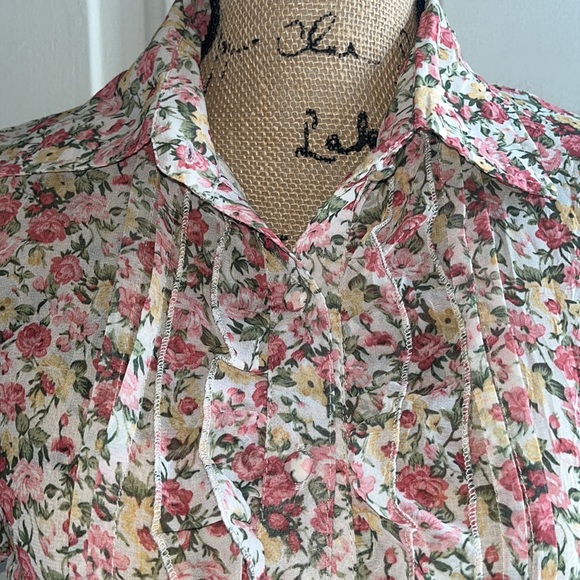 Floral Print Ruffled Dress - Picture 3 of 13